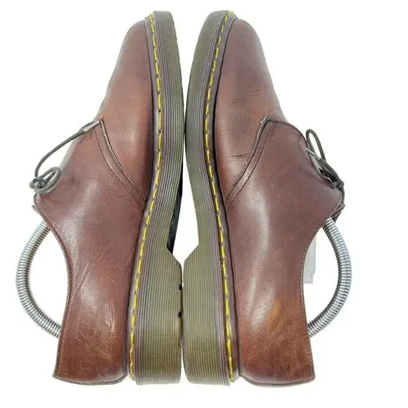 Dr. Martens 1461 Chicago Redish Brown Leather Men display picture 3